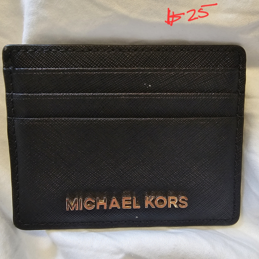 Michael Kors Black Card Holder